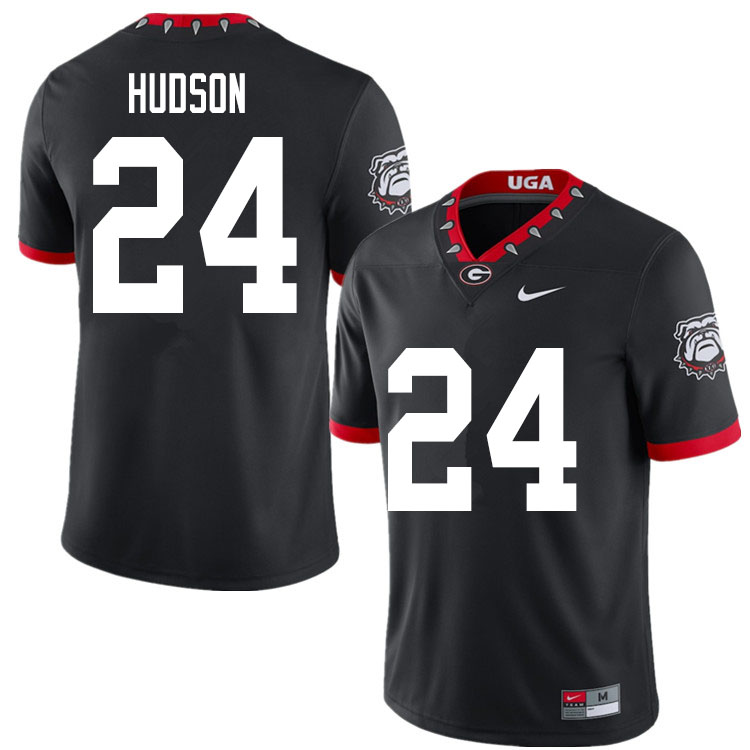 2020 Men #24 Prather Hudson Georgia Bulldogs Mascot 100th Anniversary College Football Jerseys Sale-